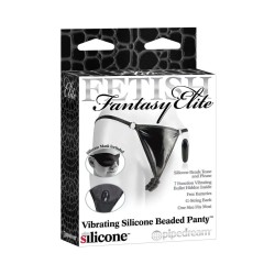 Mutandina Vibrante Vibrating Silicone Beaded Panty