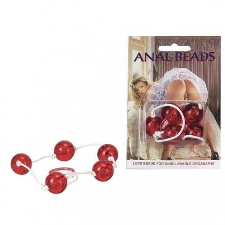 Palline Anali Clear Anal Beads Large