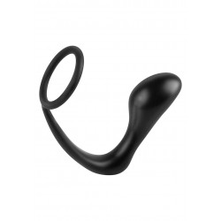 Stimolatore Prostata Ass-Gasm Cockring Plug Black