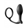 STIMOLATORE PROSTATA Ass Gasm Cock Ring Beginners Black