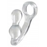 Stimolatore Prostata Plug Anale Power Plug Penisring Clear STIMOLATORE PROSTATA PLUG ANALE POWER PLUG & PENISRING CLEAR