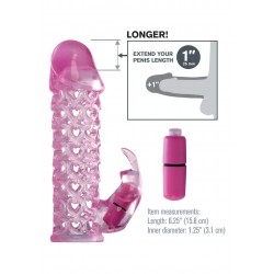 Guaina Rabbit Fx Vibrating Couples Cage Pink