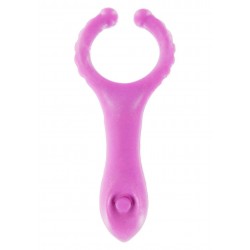 Anello Fallico Vibrating Clit-Stim C-Ring Purple