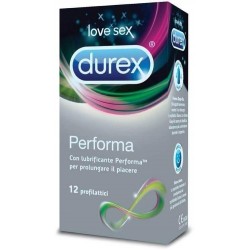 Profilattici Durex Performa Ritardanti 12 Pezzi