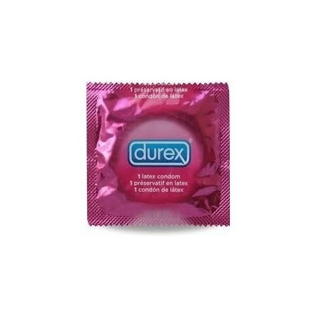 Singolo Preservativo Durex con Scanalature per una Migliore Stimolazione