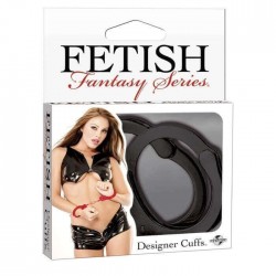 Manette FF Designer Cuffs Black Fetish Fantasy