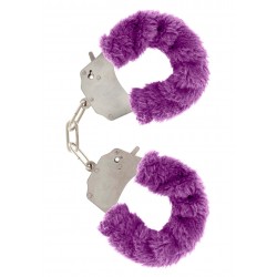 Manette in Peluche Color Viola per Giochi Erotici