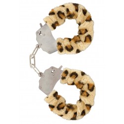 Manette in Peluche Color Leopardo per Giochi Erotici