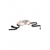 Maschera veneziana MYSTIQUE MASK ROSE GOLD
