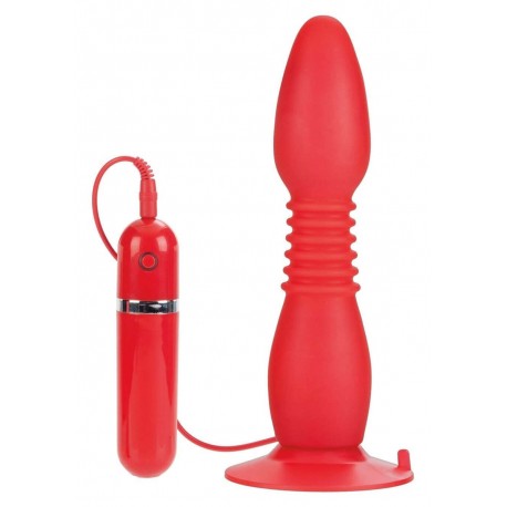 Vibratore Anale Colt Easy Flex Glider Red