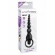 Vibratore Anale VIBRATING SILICONE ANAL BEADS BLACK