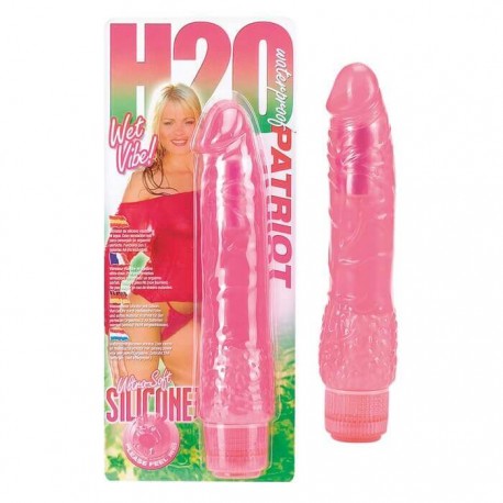 Vibratore Realistico PATRIOT H2O WATERPROOF TPE VIBRATOR