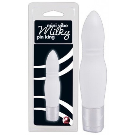 Mini Vibratore Milky Bianco