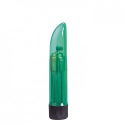 Vibratore Punto G Crystal Clear Green Ladyfinger Vib.