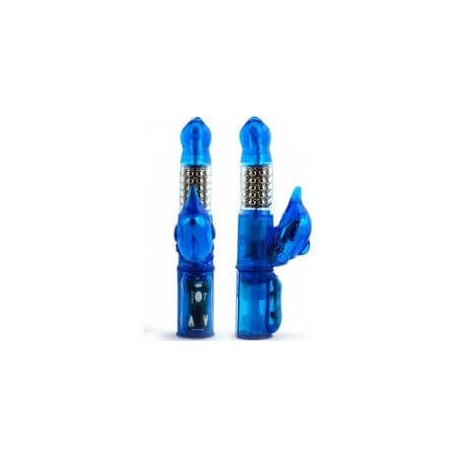 VIBRATORE RABBIT ECLIPSE ULTRA VIBRATOR BLUE