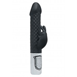 Vibratore Rabbit Diamond Dancer Rabbit Black