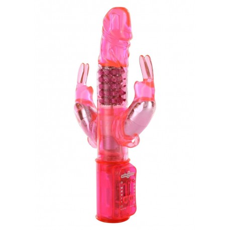 Viibratore con Doppio Rabbit DOUBLE RABBIT PLEASURES VIBE PK