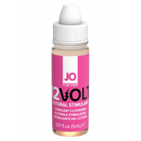 STIMOLANTE CLITORIDE JO 12 VOLT CLITORAL STIMULANT 5 ML