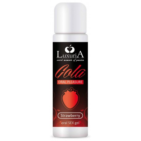 Lubrificante Orale - Luxuria Gola - Fragola - 50 ML