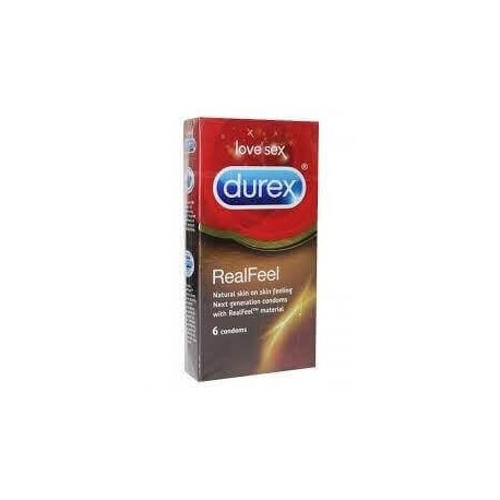 Profilattici Durex Realfeel 6 Pezzi