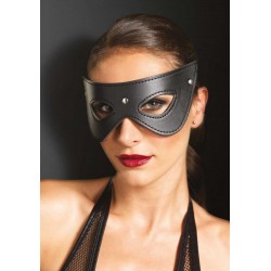 Maschera Faux Leather Studded Eye Mask
