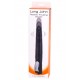 Vibratore Long John Color Carne e Nero