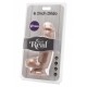 VIBRATORE REALISTICO Get Real COCK 6 INCH W/ BALLS FLESH VIBRATOR