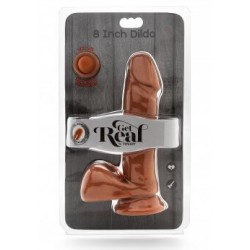 Dildo Realistico Dual Density 8 Inch Balls