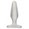 PLUG ANALE BUTT PLUG TRASPARENTE JELLY SMALL