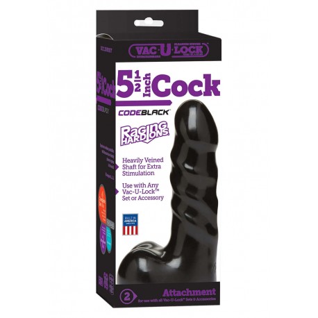 FALLO REALISTICO VAC-U-LOCK 5.5 INCH COCK RAGING HARD ONS