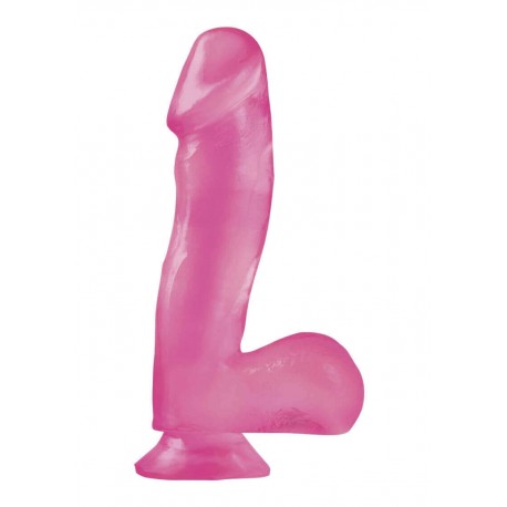 Dildo Jolly Rosa Buttcock con Ventosa