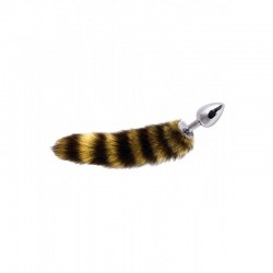 Plug Anale con Coda Jewellery Striped Tail