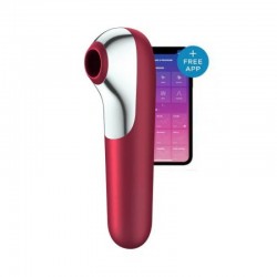 Vibratore Vaginale in Silicone Stimolatore Succhia Slitoride con App