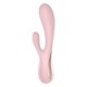 Vibratore Vaginale con Stimolatore Mono Flex mauve incl. Bluetooth and App