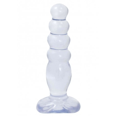 Dildo Plug Anale Crystal Jellies Anal Delight Clear