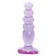 DILDO PLUG ANALE CRYSTAL JELLIES ANAL DELIGHT VIOLA