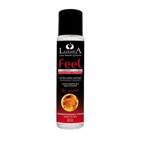 Lubrificante Luxuria Feel - Hot Sensation - 60 ml