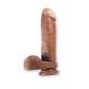 Dildo Realistic Cock 8 Inch Mulatto